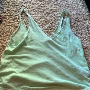Urban outfitters light green loose tank